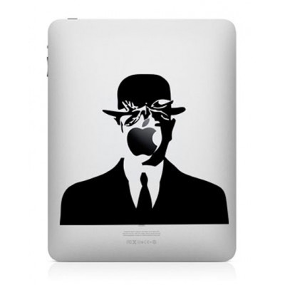 Magritte iPad Decal